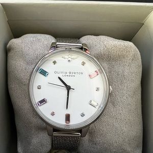 Olivia Burton stainless steel watch